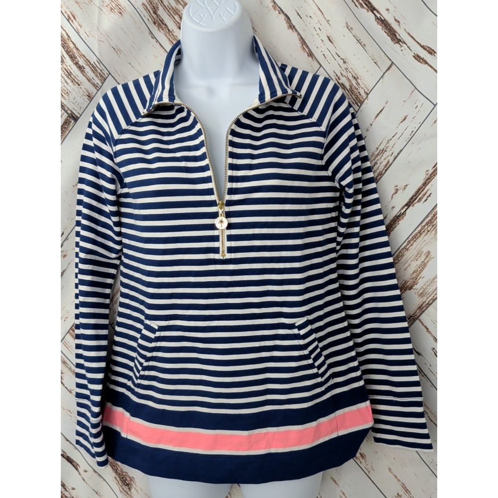 Lilly Pulitzer‎ Skipper Popover half zip Sweatshirt